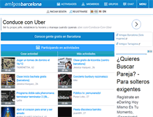 Tablet Screenshot of amigosbarcelona.com